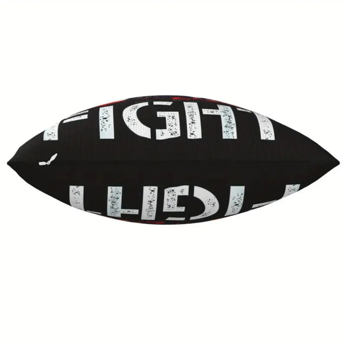 Trump "Fight Fight Fight" Pillow Cover (Double-Sided)