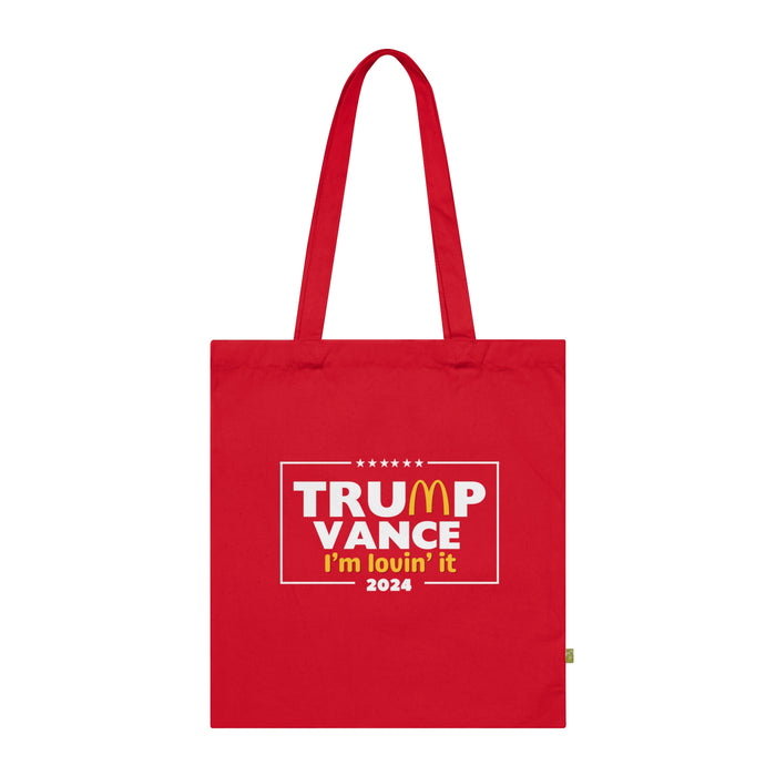 Trump Vance "I'm Lovin' It" Tote Bag (3 Colors)