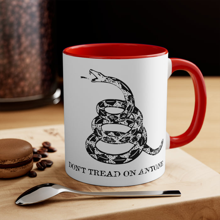 Don't Tread On Anyone Mug (2 Sizes, 3 Colors)
