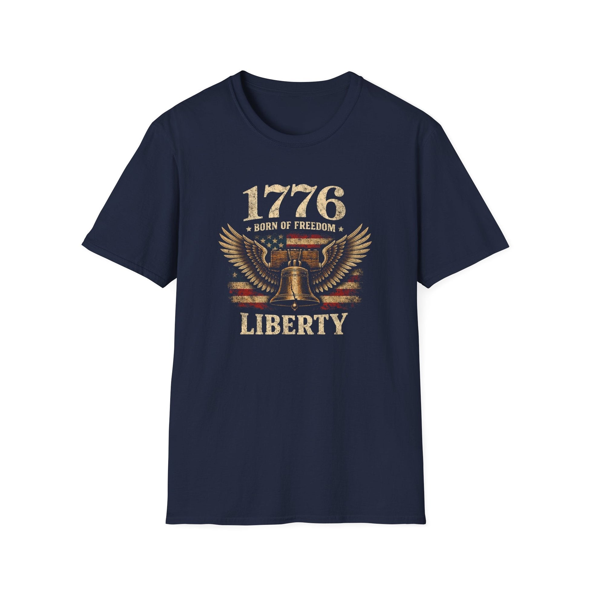 1776–2026 Liberty & Freedom Eagle T-Shirt | America's 250th Anniversary - PatriotDepot.com