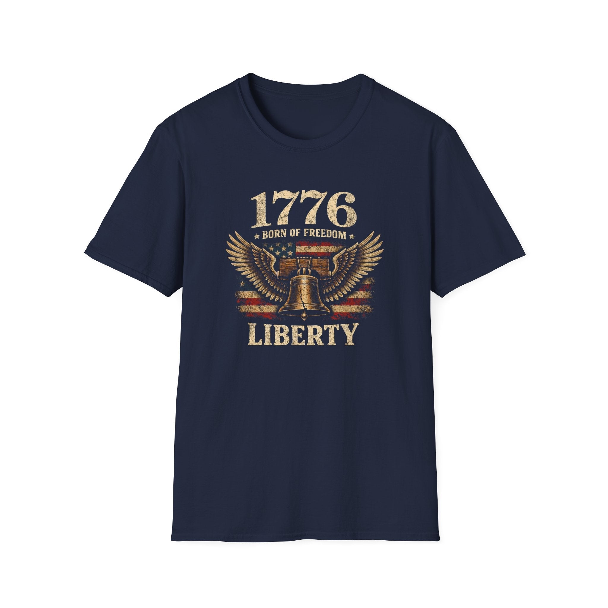 1776–2026 Liberty & Freedom Eagle T-Shirt | America's 250th Anniversary - PatriotDepot.com