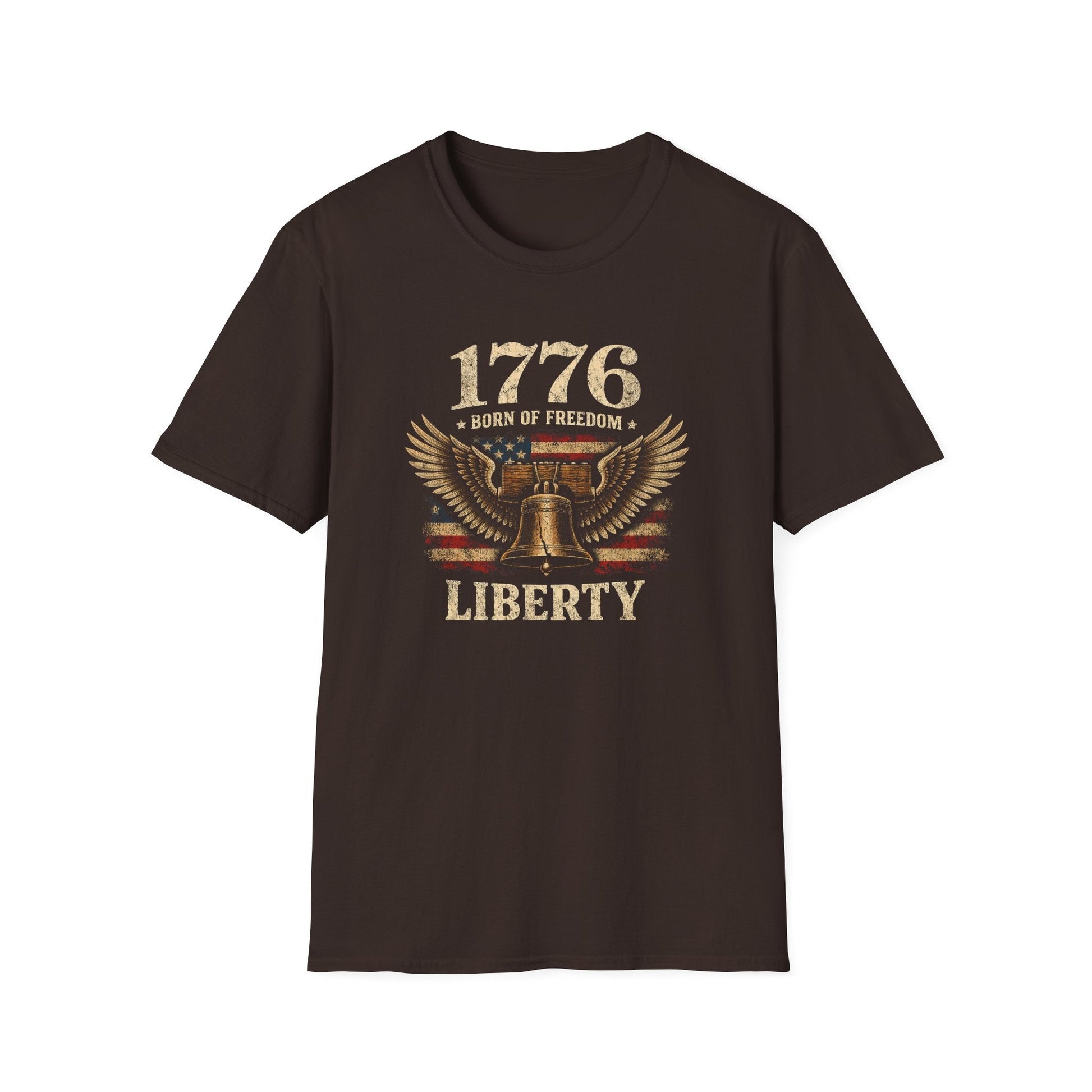 1776–2026 Liberty & Freedom Eagle T-Shirt | America's 250th Anniversary - PatriotDepot.com