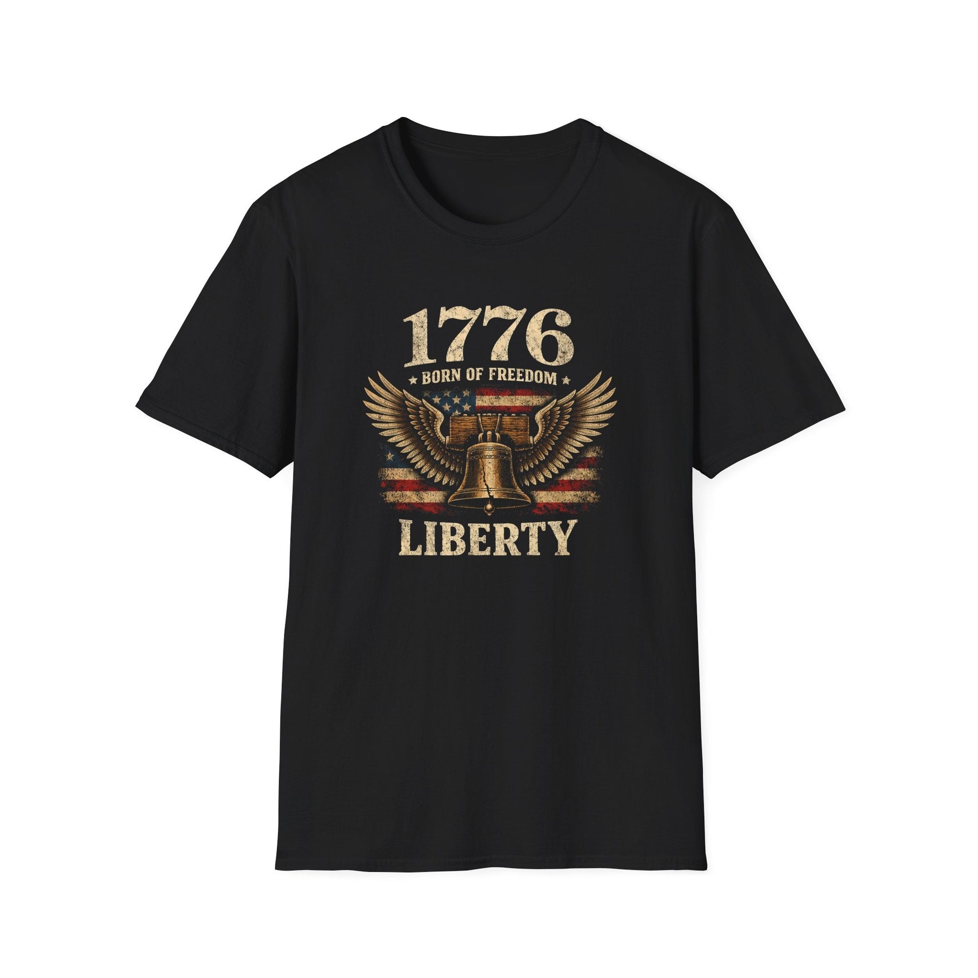 1776–2026 Liberty & Freedom Eagle T-Shirt | America's 250th Anniversary - PatriotDepot.com