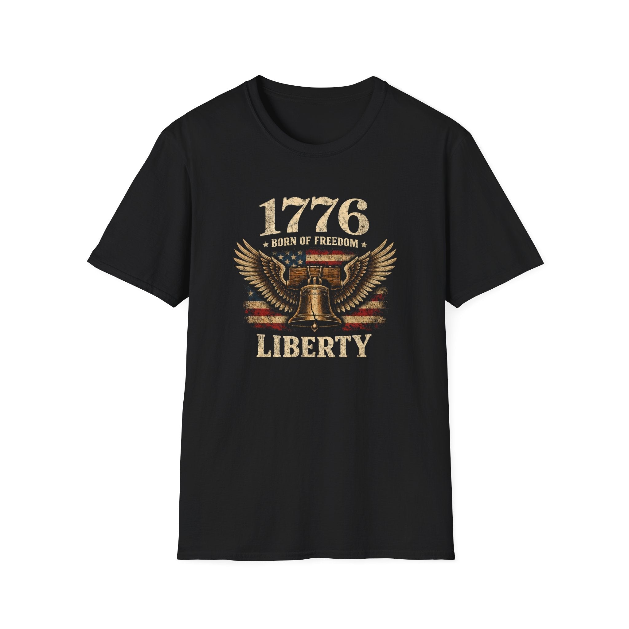 1776–2026 Liberty & Freedom Eagle T-Shirt | America's 250th Anniversary - PatriotDepot.com