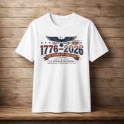 1776–2026 Semiquincentennial T-Shirt | 250 Years of American Freedom - PatriotDepot.com