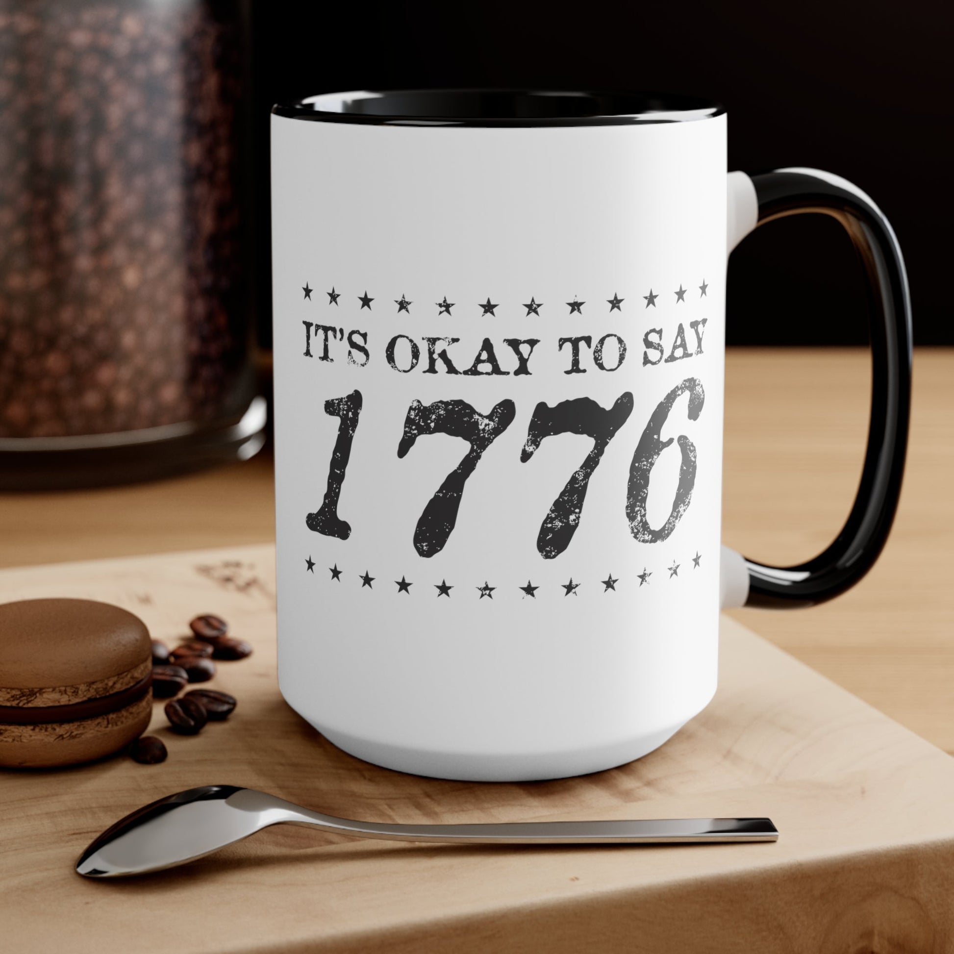 1776 Mug (2 sizes, 3 colors) - PatriotDepot.com