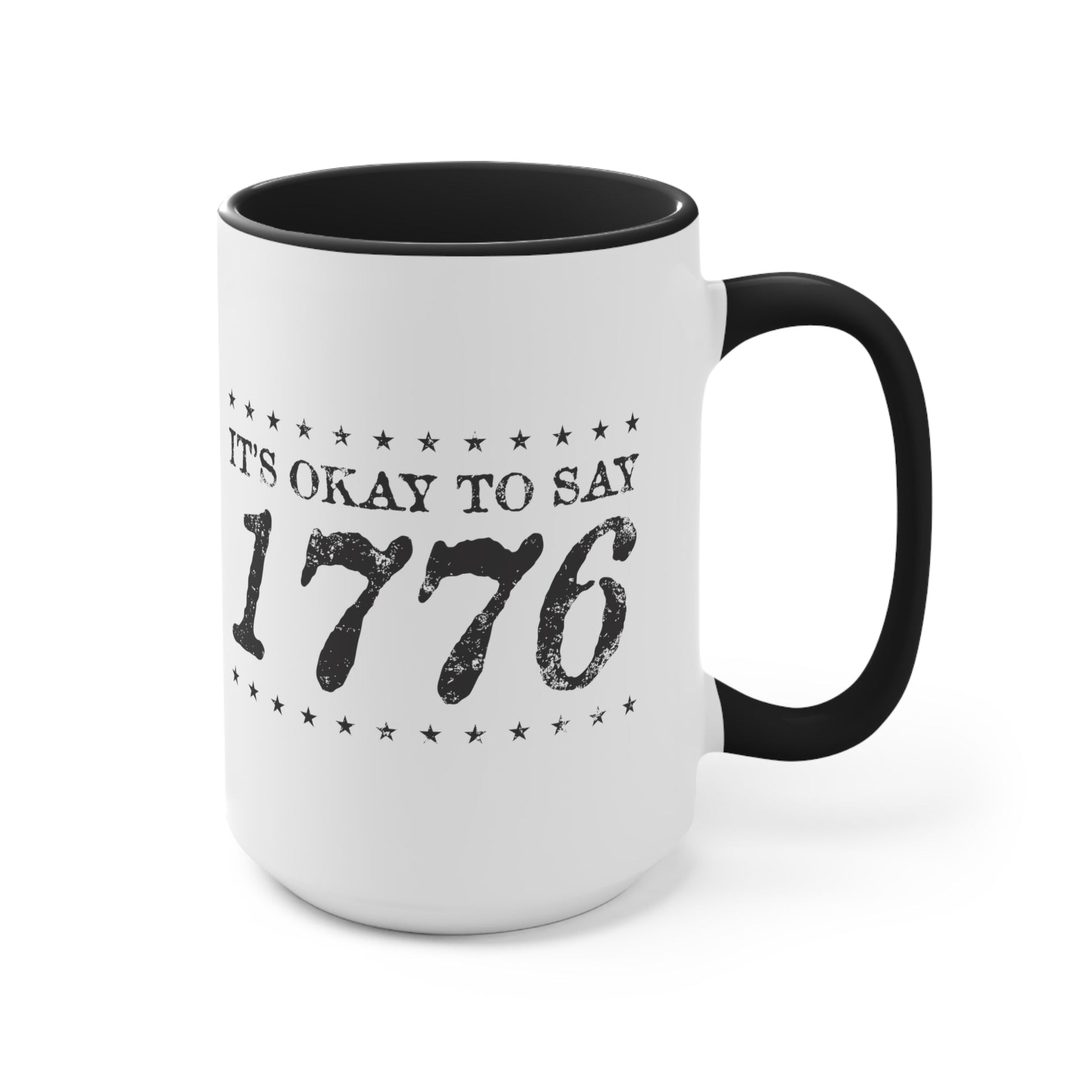 1776 Mug (2 sizes, 3 colors) - PatriotDepot.com