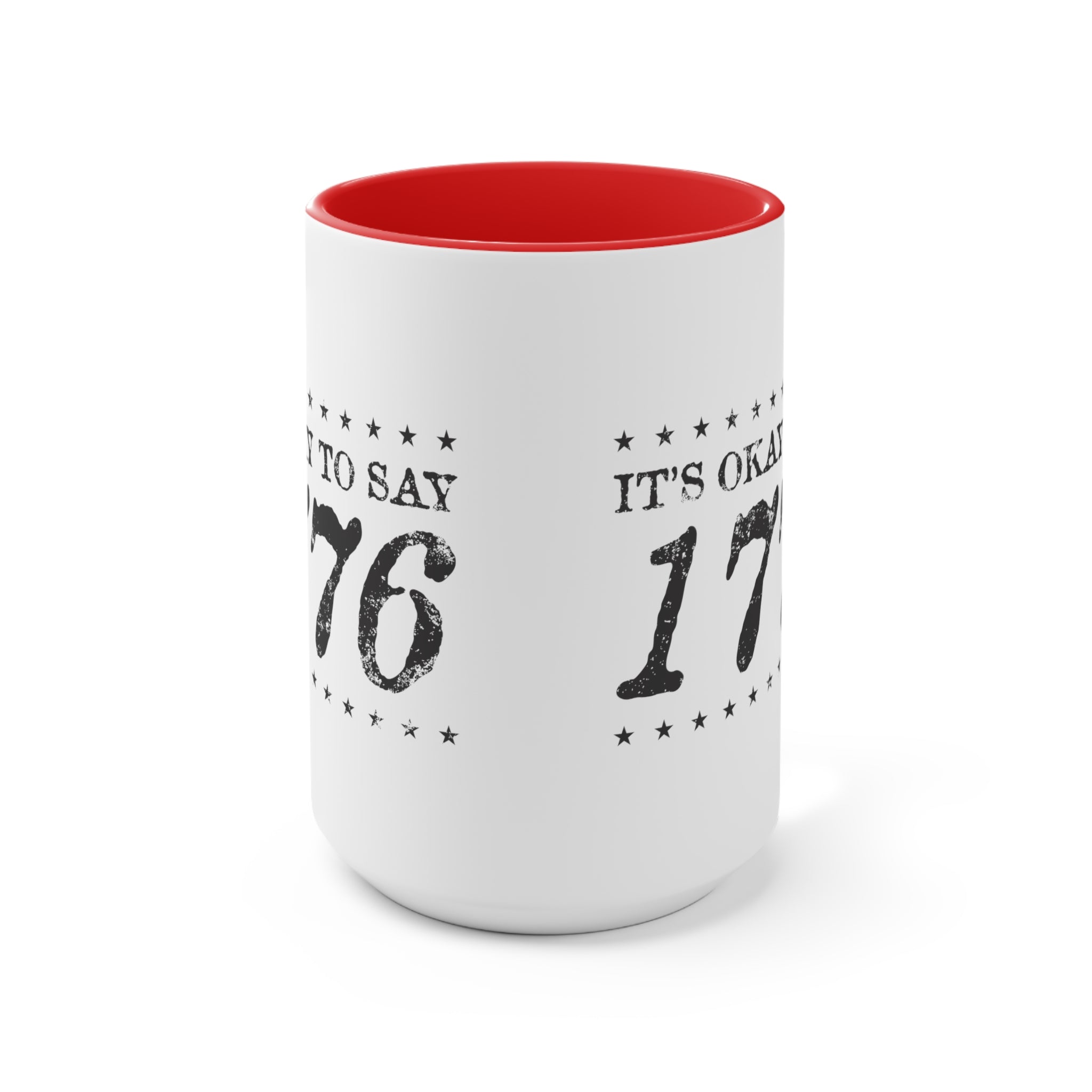 1776 Mug (2 sizes, 3 colors) - PatriotDepot.com