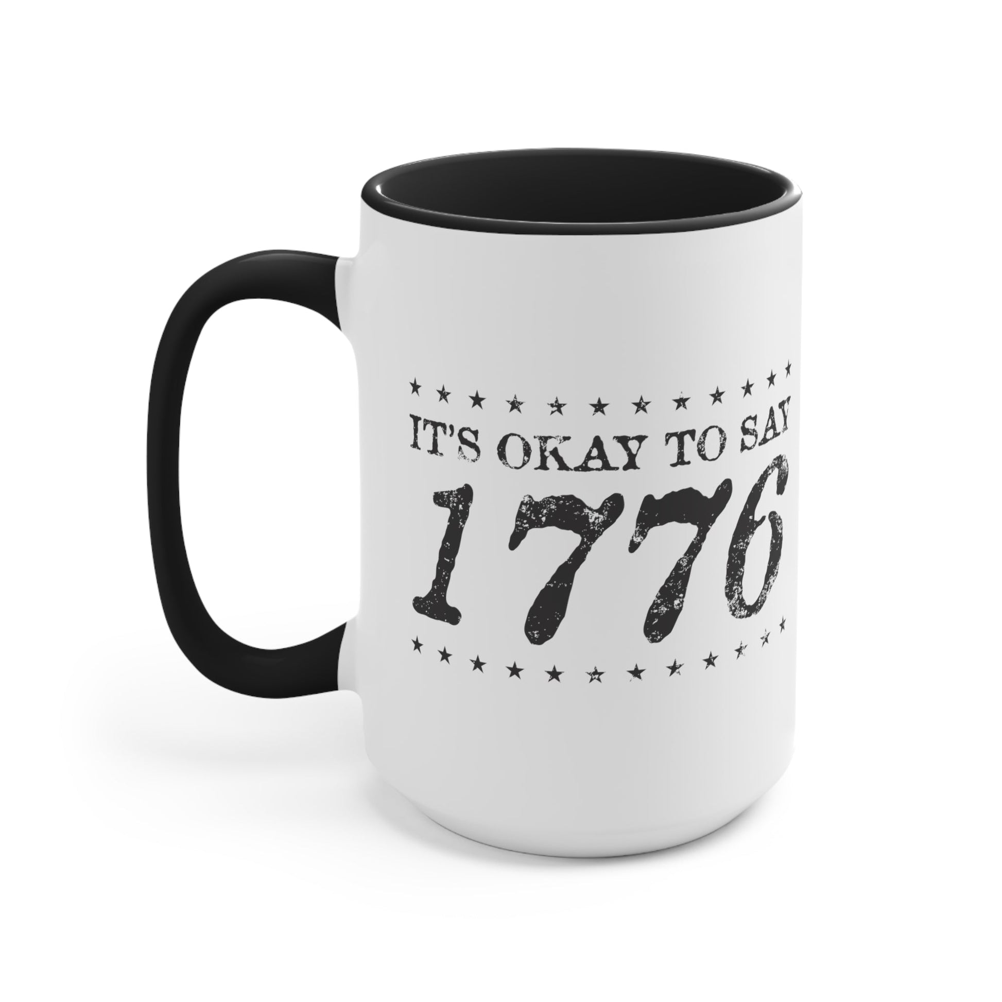 1776 Mug (2 sizes, 3 colors) - PatriotDepot.com