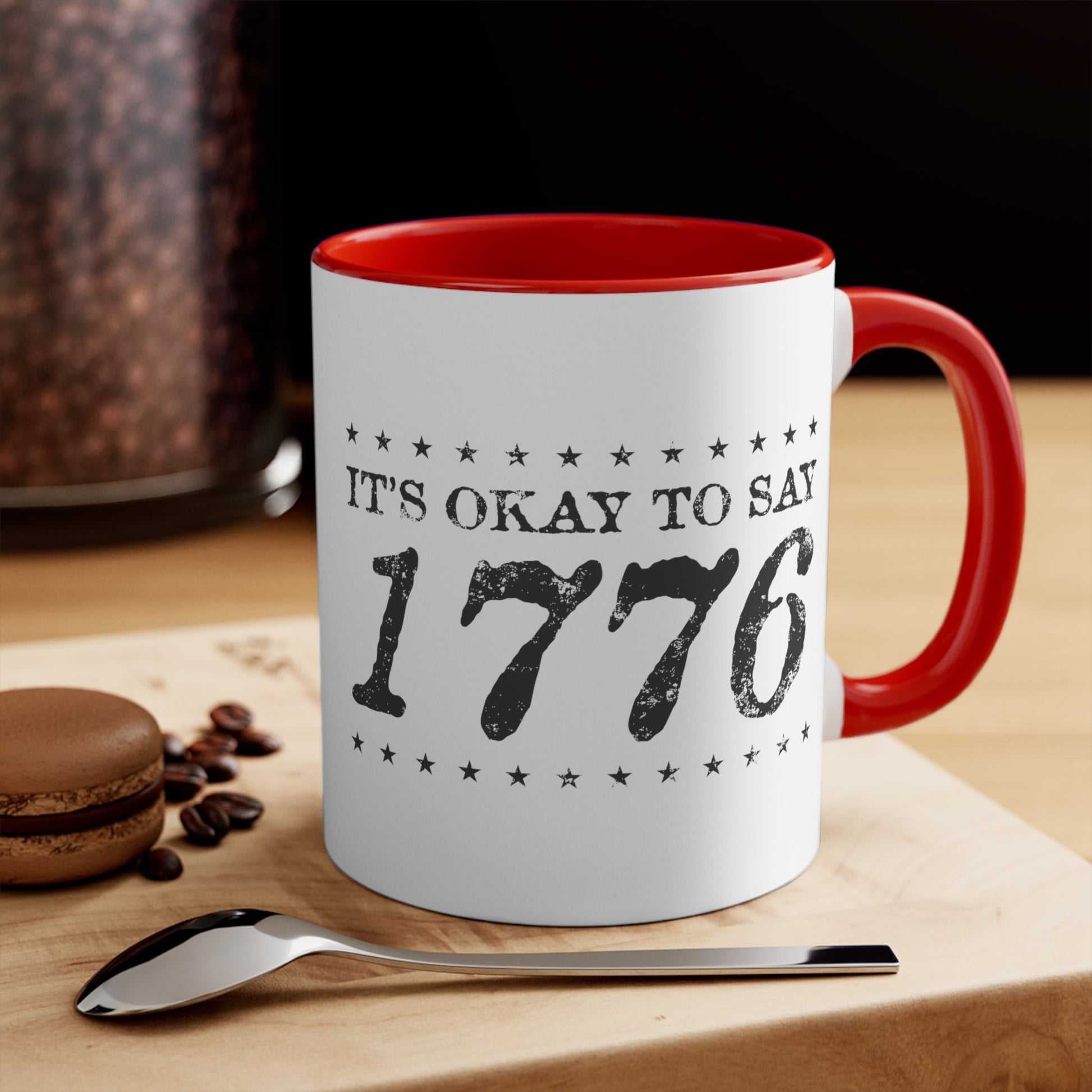 1776 Mug (2 sizes, 3 colors) - PatriotDepot.com