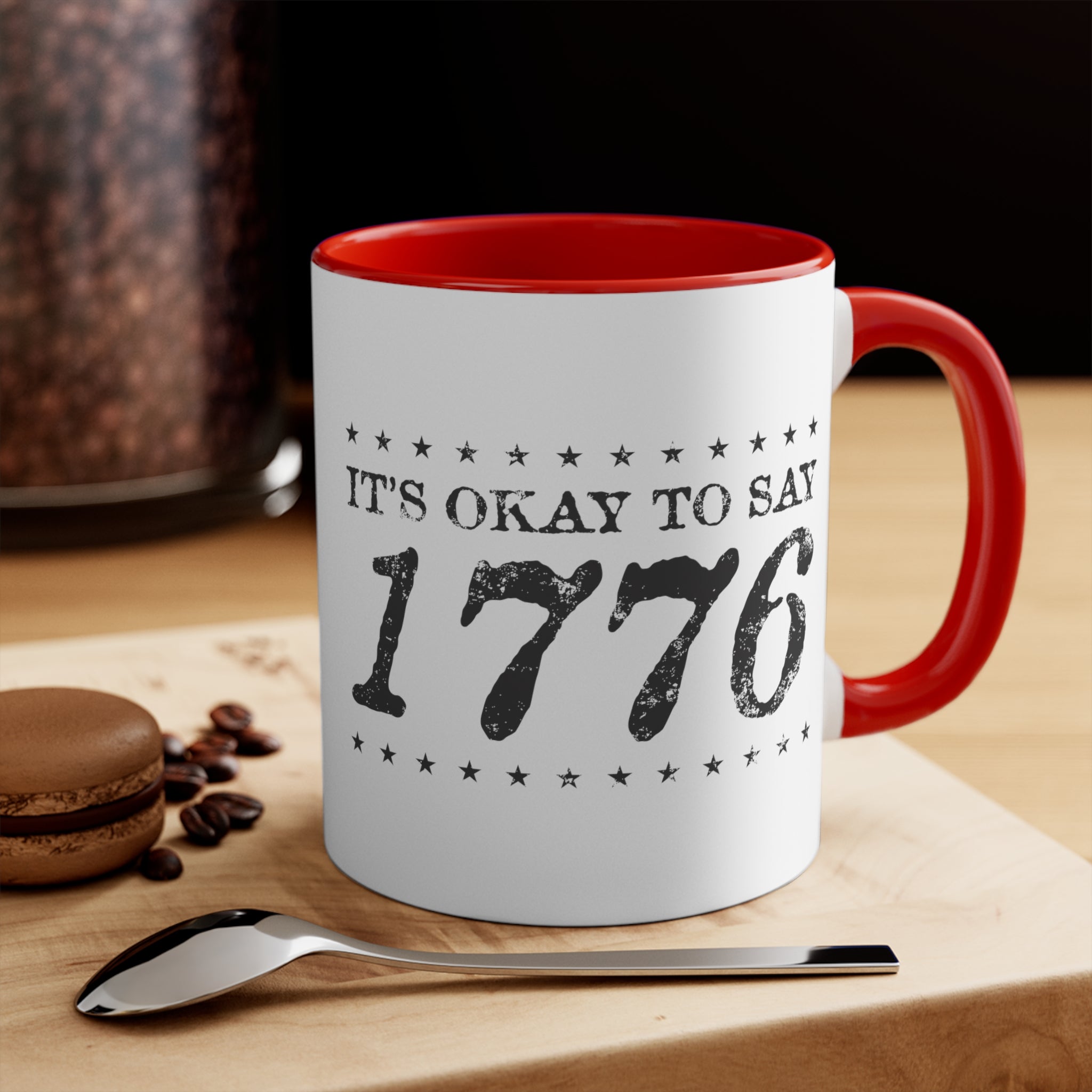 1776 Mug (2 sizes, 3 colors) - PatriotDepot.com