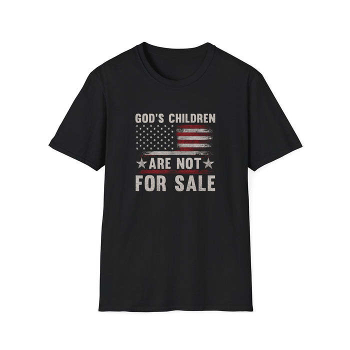 God's Children Are Not For Sale Unisex T-Shirt (Design 7)