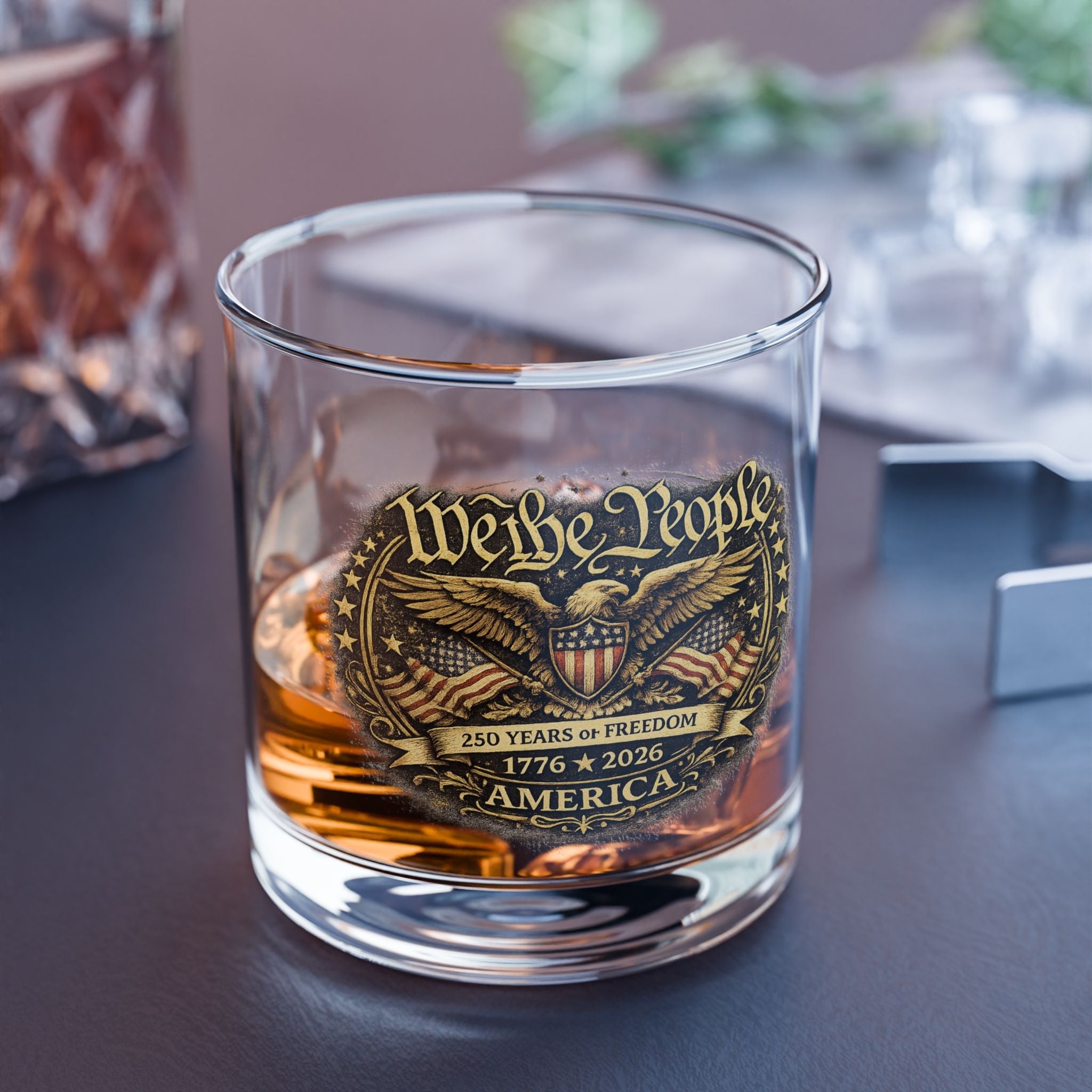 We the People – 250 Years of Freedom Heritage Glass (1776–2026 Edition)
