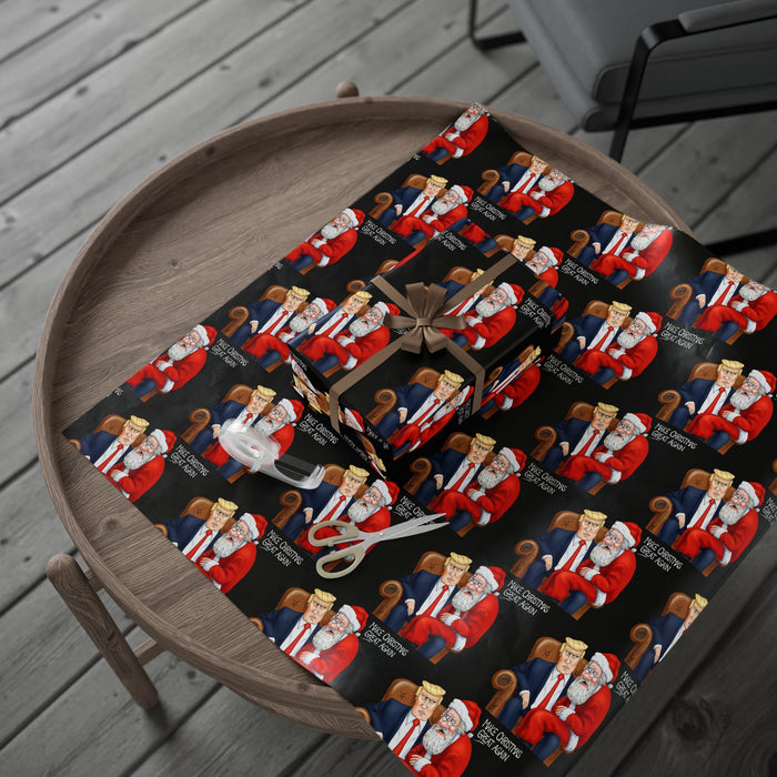 Make Christmas Great Again Custom-Made Wrapping Paper (3 Roll Sizes)