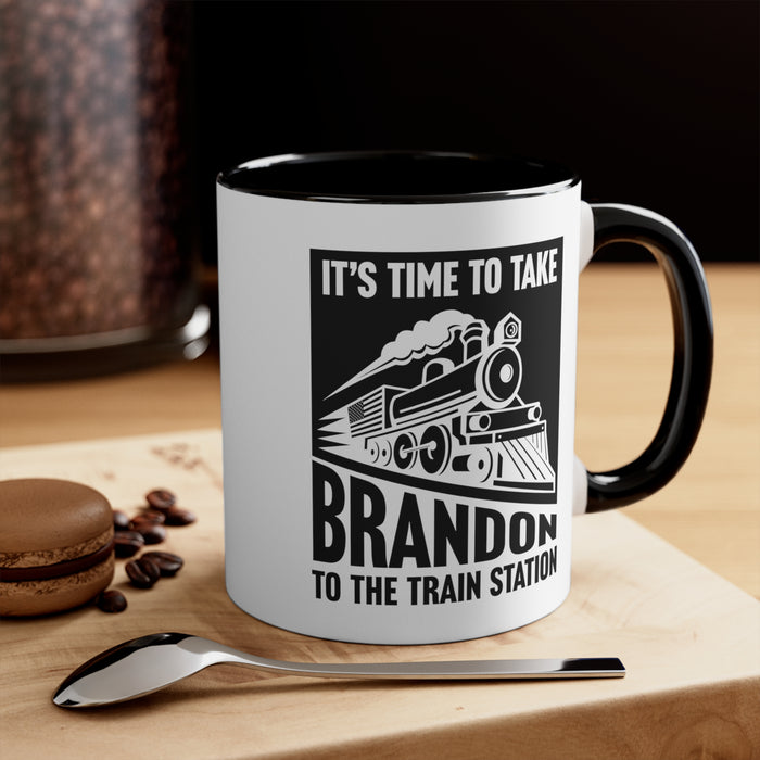 Brandon Train Station Mug