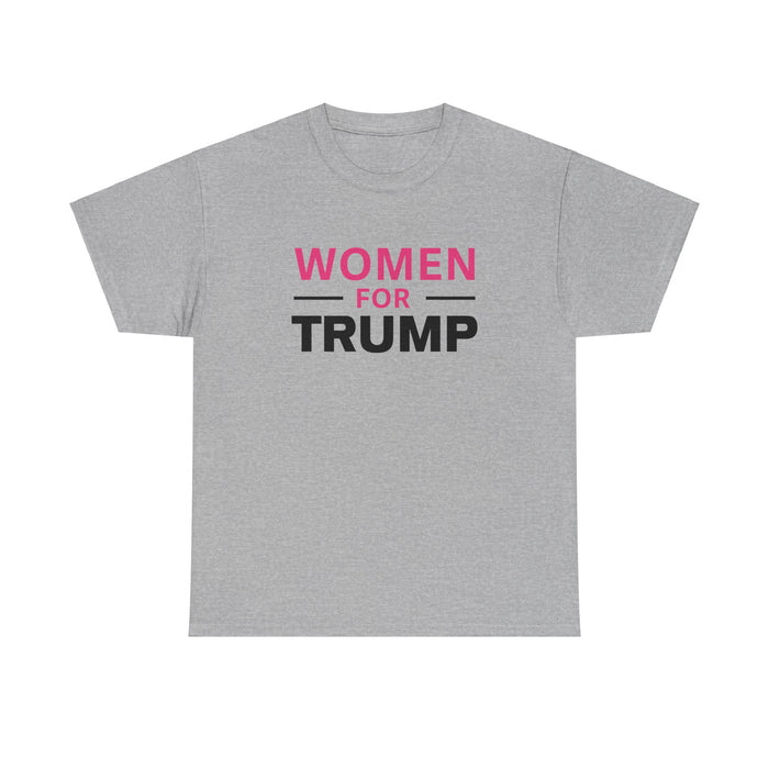 Women for Trump (Pink/Black Design) T-shirt