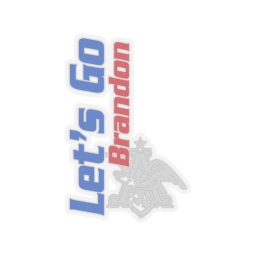 Shop, Red White and Blue Let's Go Brandon Sticker