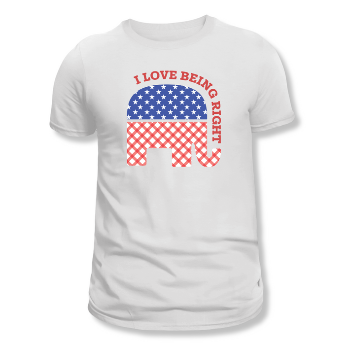 I Love Being Right T-Shirt