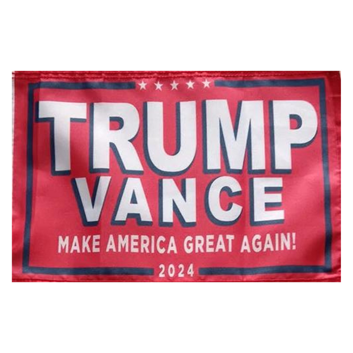 Trump Vance MAGA 5'x8' Flag (Red)