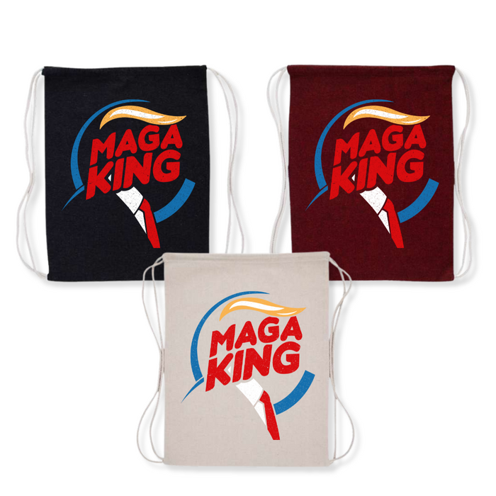 MAGA King Drawstring Bag (3 Colors)