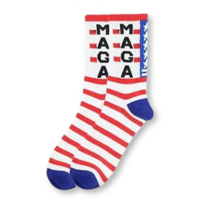 MAGA Patriotic Socks