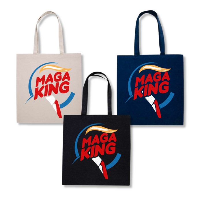 MAGA King Unisex Tote Bag (3 Colors)