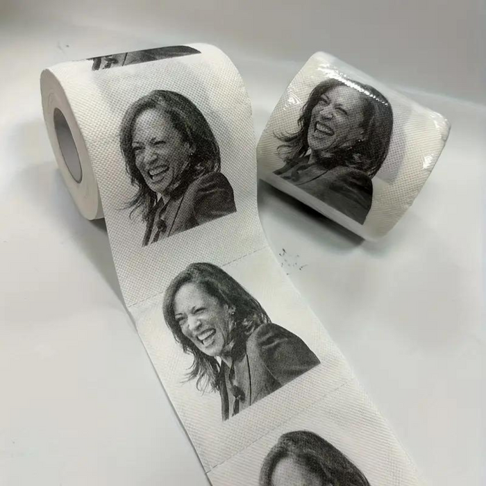 Kamala Harris Toilet Paper (1 Roll)