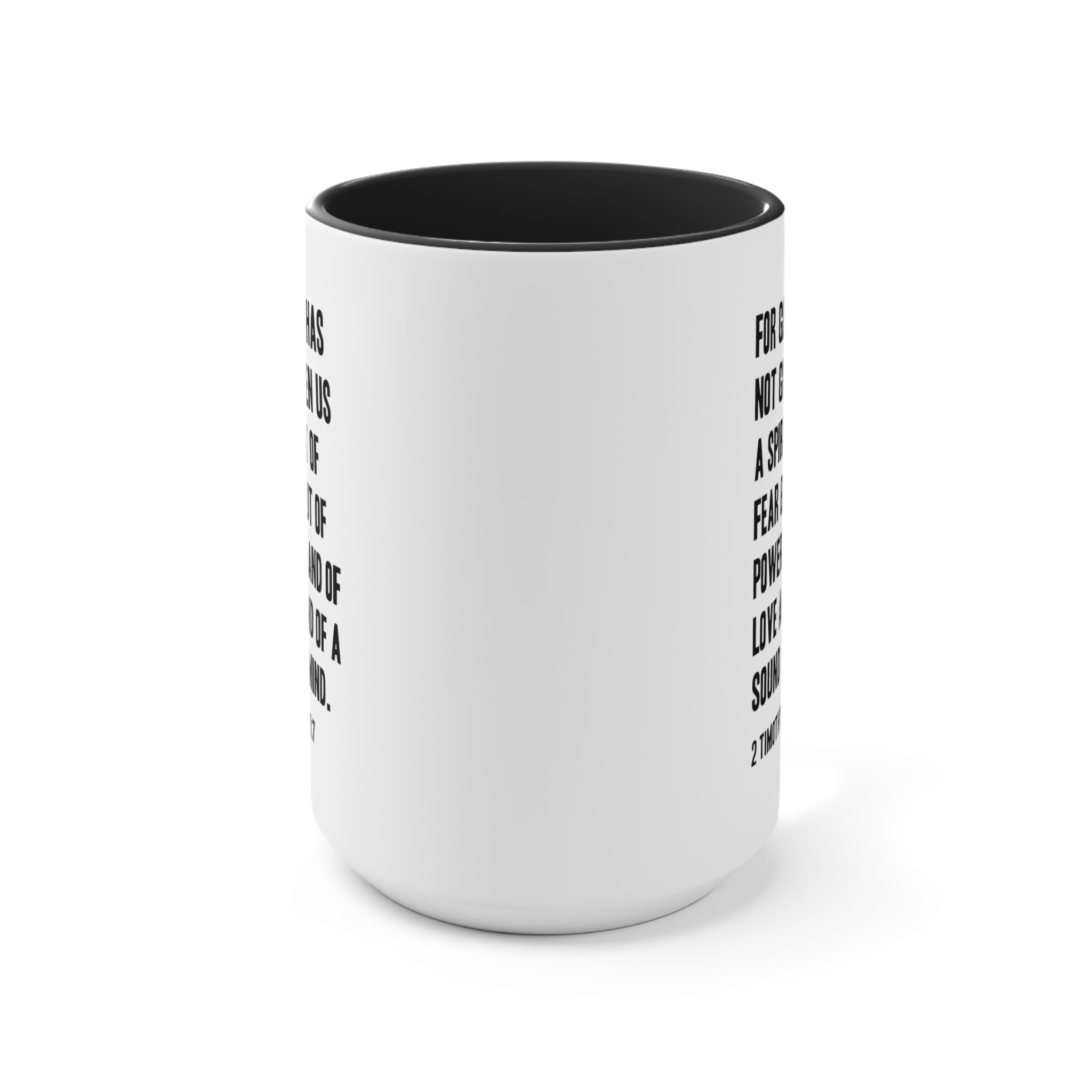 2 Timothy 1:7 Mug - PatriotDepot.com