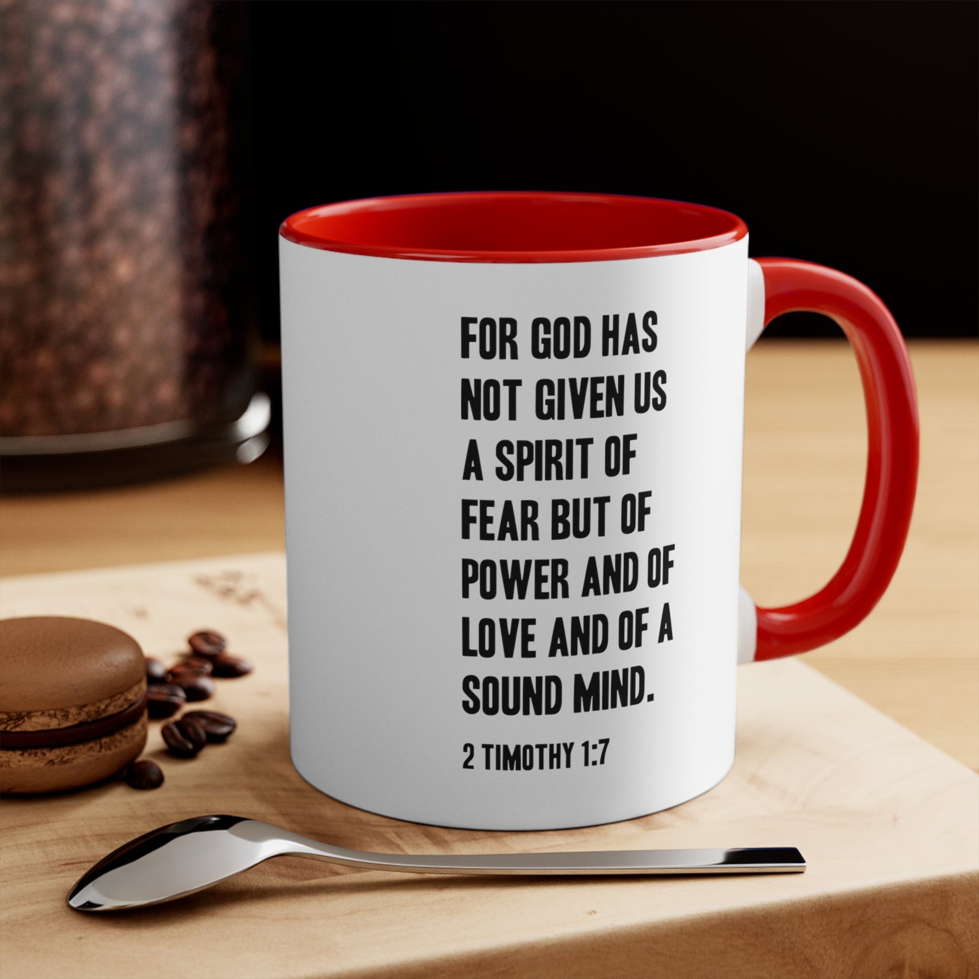 2 Timothy 1:7 Mug - PatriotDepot.com