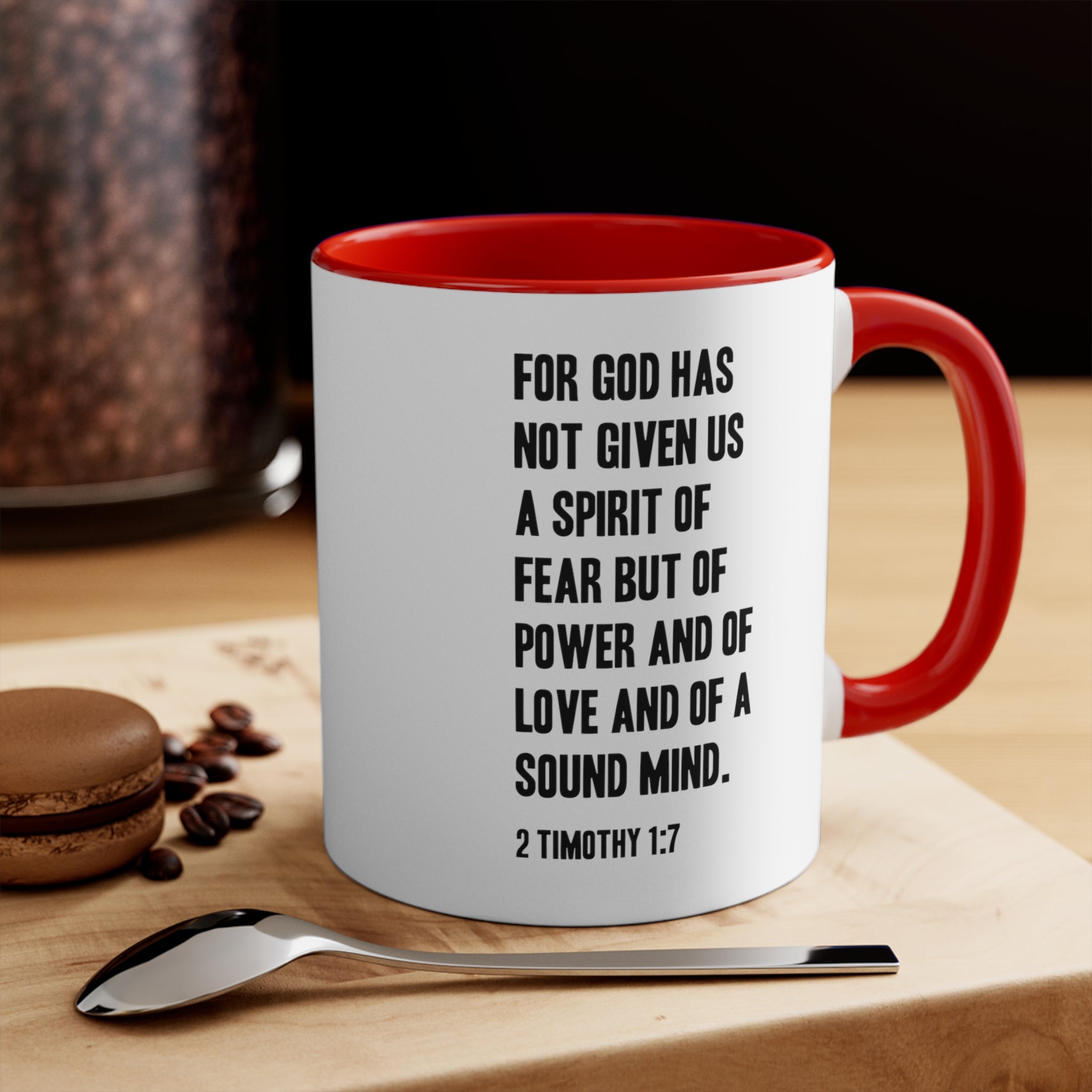 2 Timothy 1:7 Mug - PatriotDepot.com