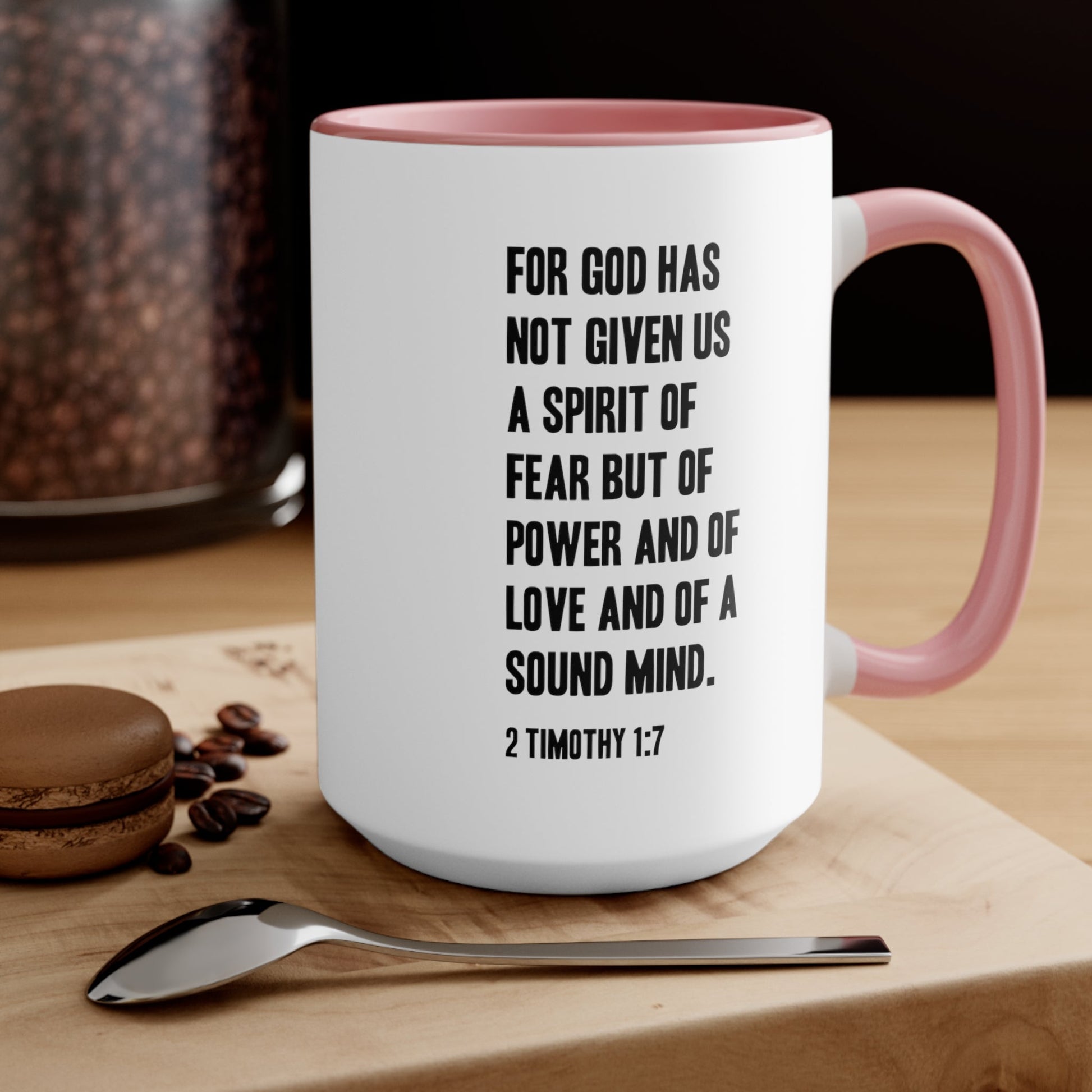 2 Timothy 1:7 Mug - PatriotDepot.com