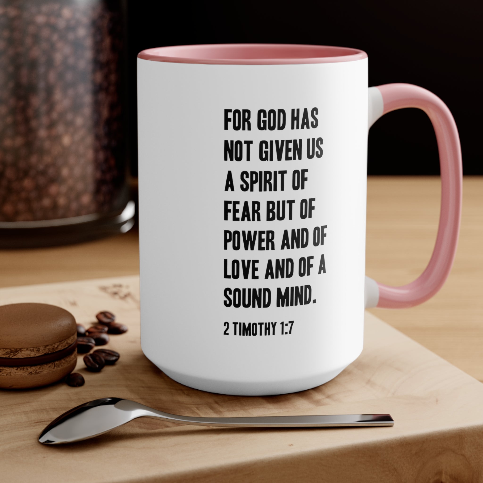 2 Timothy 1:7 Mug - PatriotDepot.com