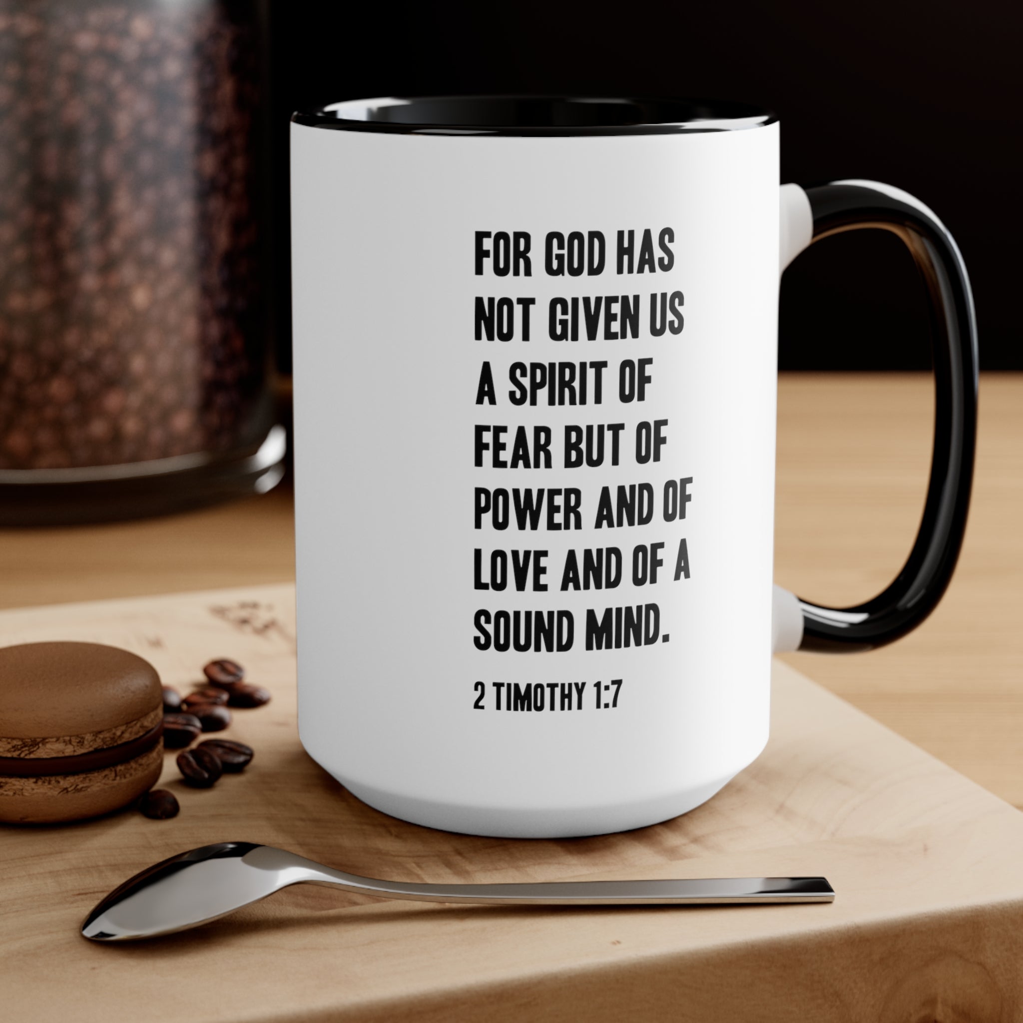 2 Timothy 1:7 Mug - PatriotDepot.com