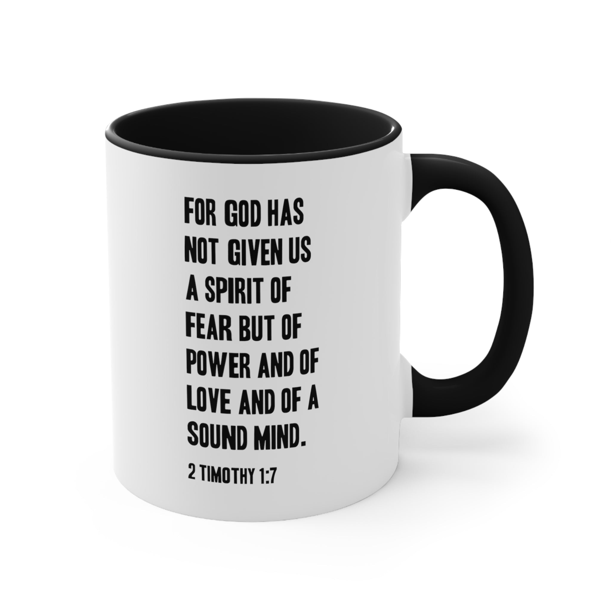 2 Timothy 1:7 Mug - PatriotDepot.com