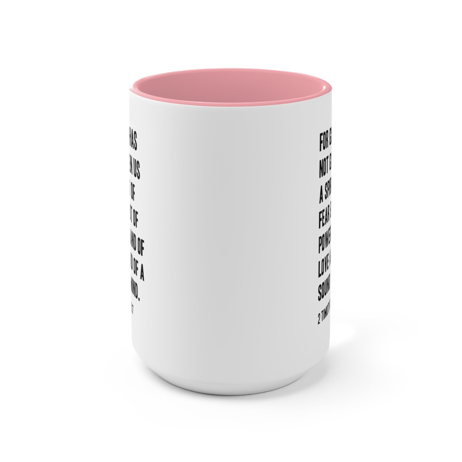 2 Timothy 1:7 Mug - PatriotDepot.com