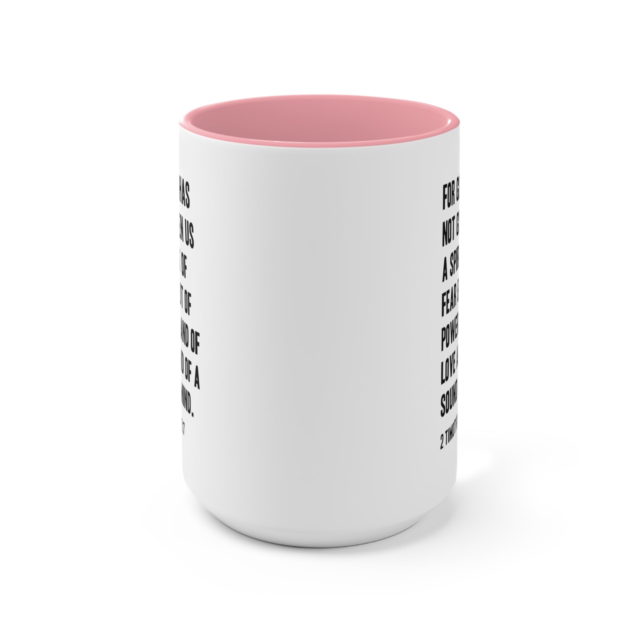 2 Timothy 1:7 Mug - PatriotDepot.com