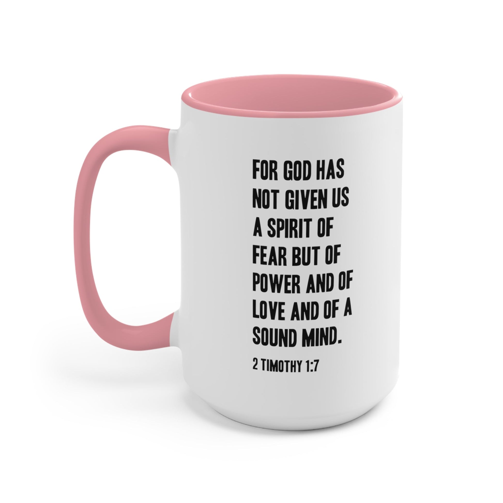 2 Timothy 1:7 Mug - PatriotDepot.com