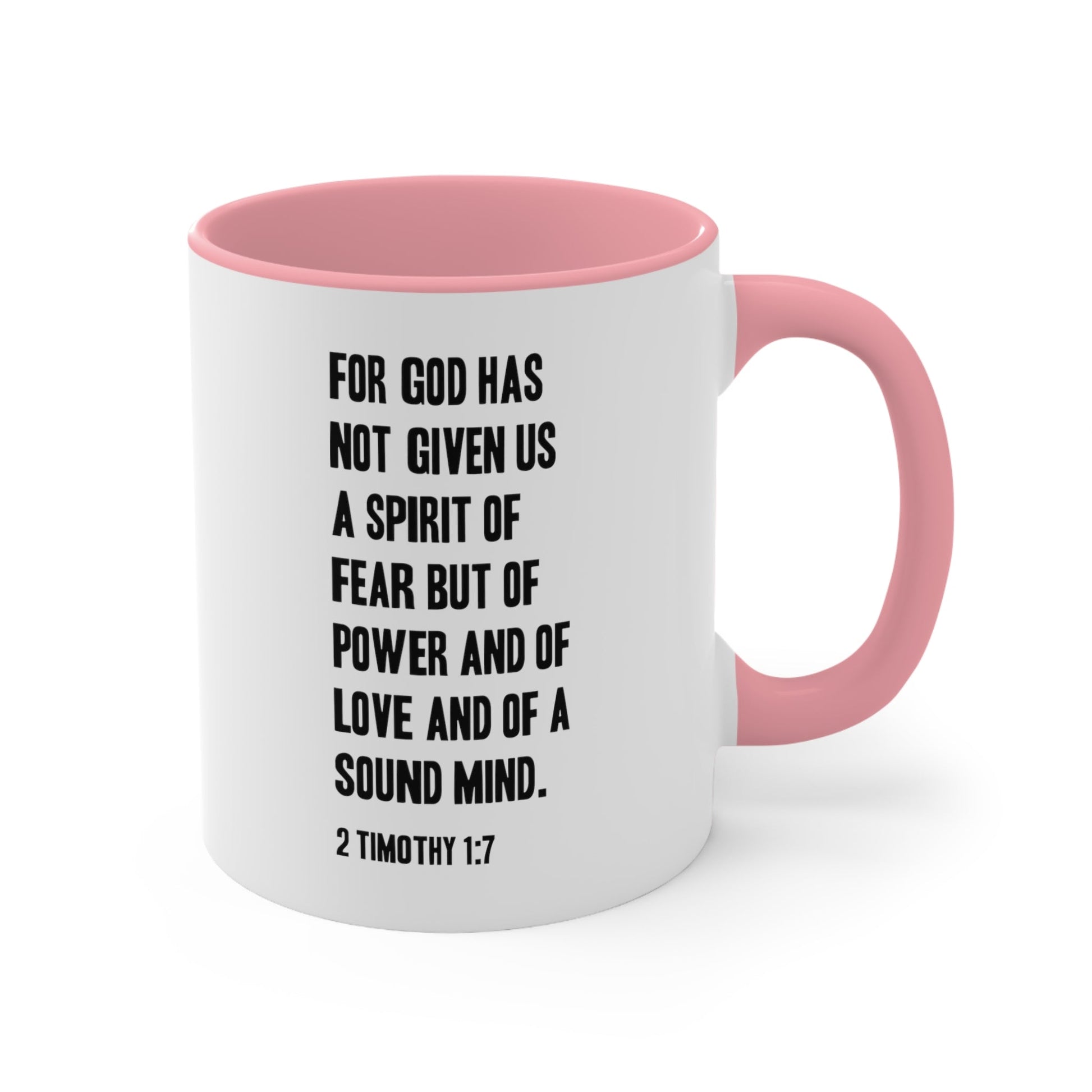 2 Timothy 1:7 Mug - PatriotDepot.com
