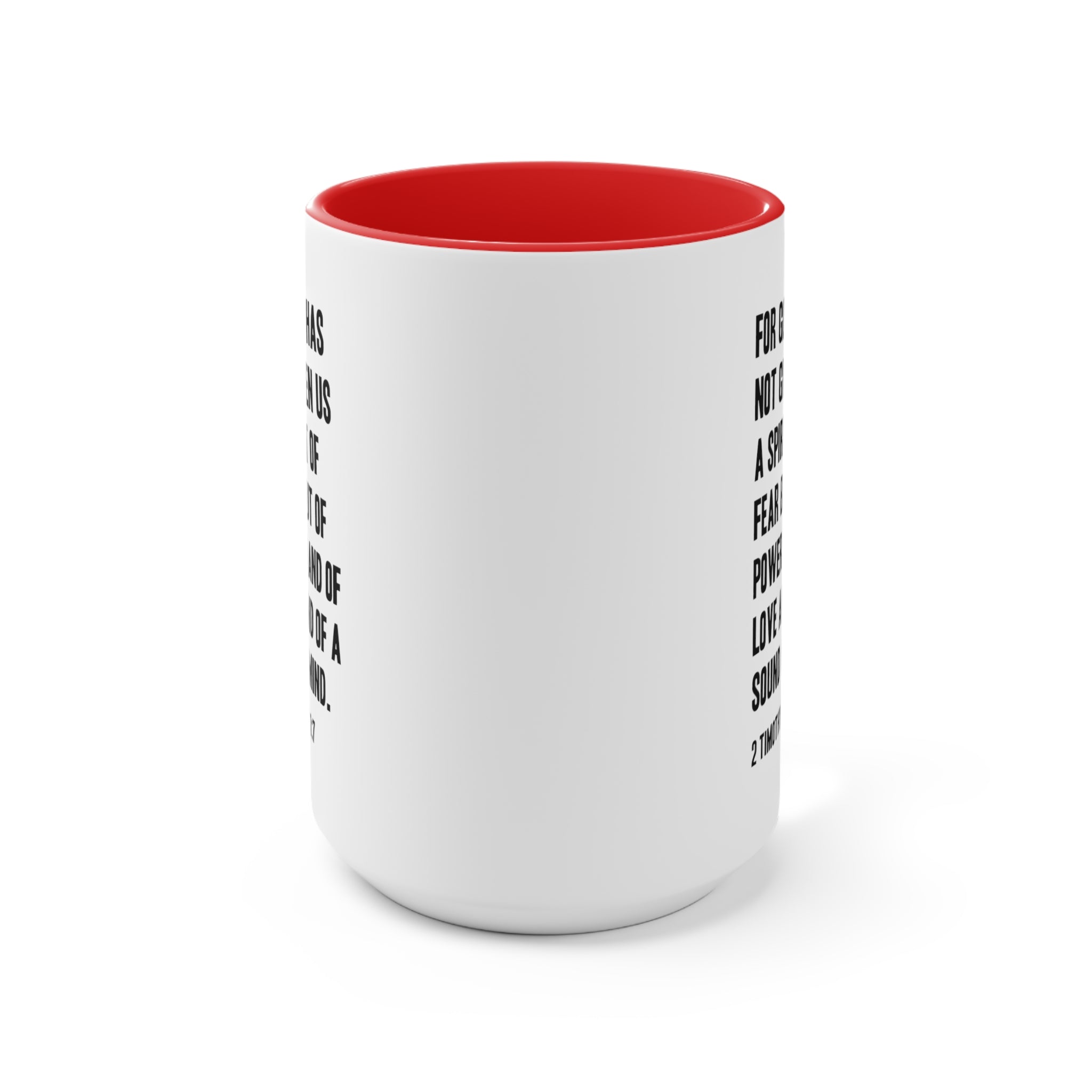 2 Timothy 1:7 Mug - PatriotDepot.com