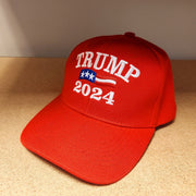 Trump 2024 Custom Embroidered Hat (Red)