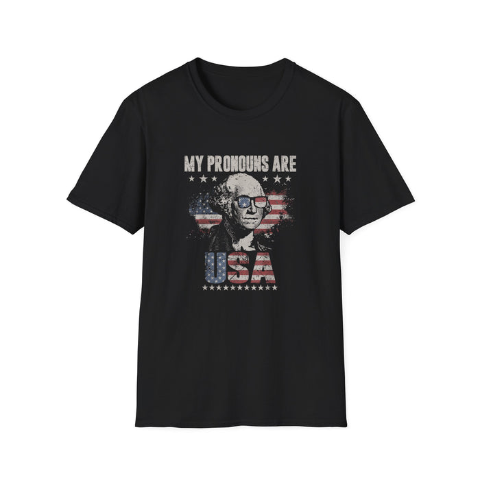 My Pronouns are USA Unisex T-Shirt