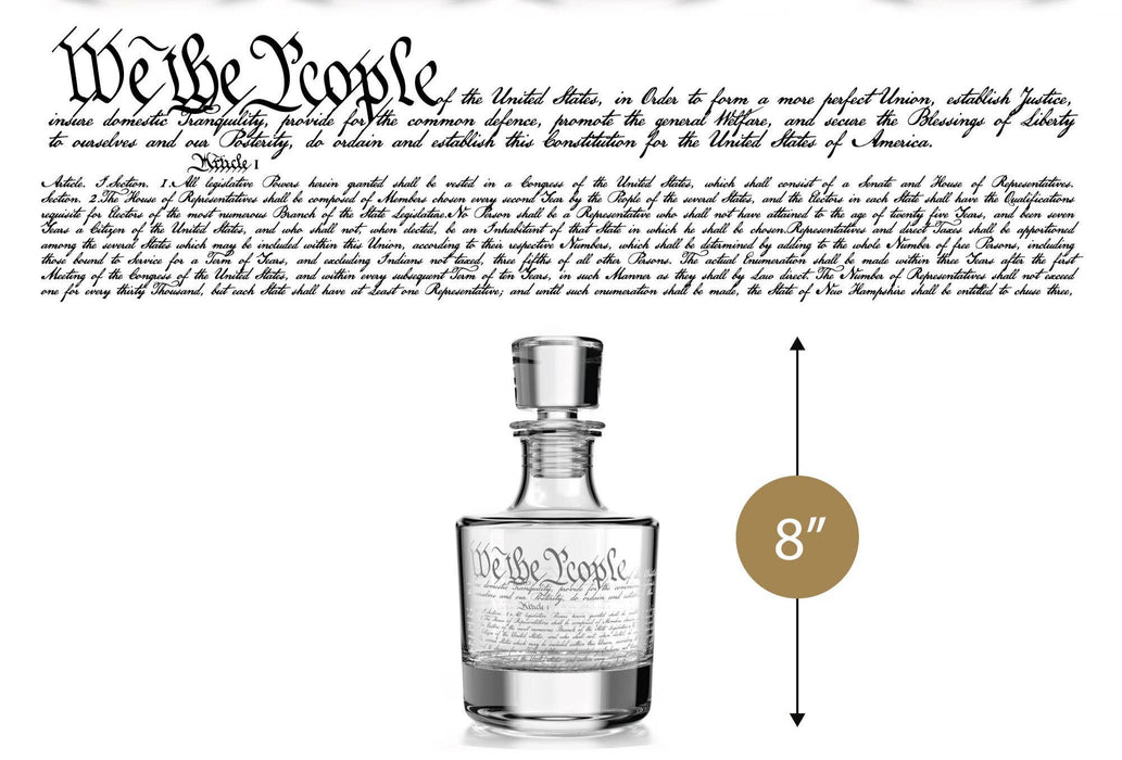 American Heritage 360° Constitution Decanter