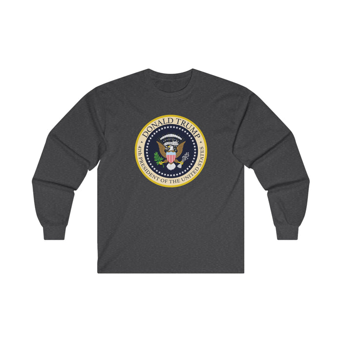 Donald Trump 47th President of the United States Long-Sleeve Shirt