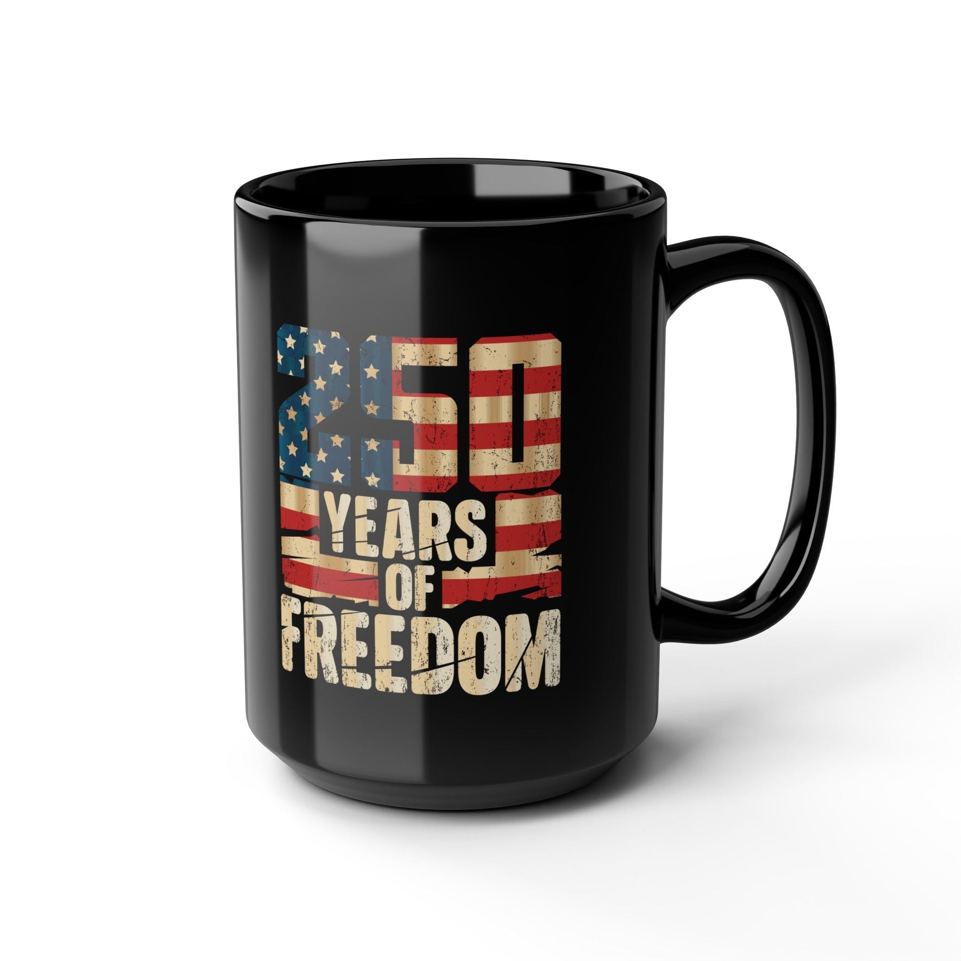250 Years of American Freedom Mug – USA Semiquincentennial Edition - PatriotDepot.com