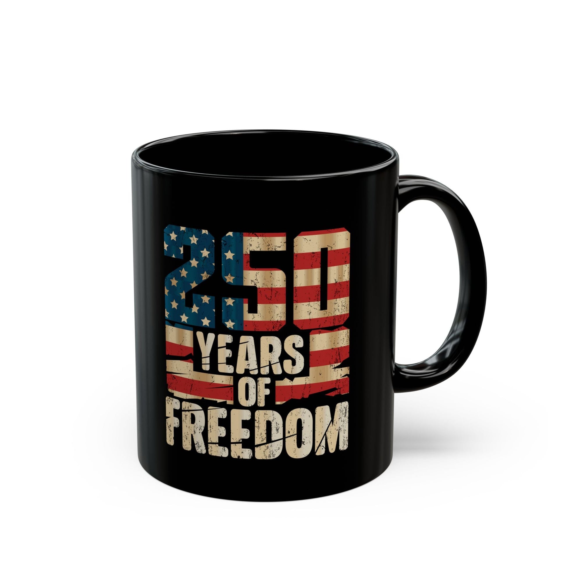 250 Years of American Freedom Mug – USA Semiquincentennial Edition - PatriotDepot.com