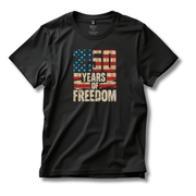 250 Years of American Freedom T-Shirt – USA Semiquincentennial Shirt - PatriotDepot.com