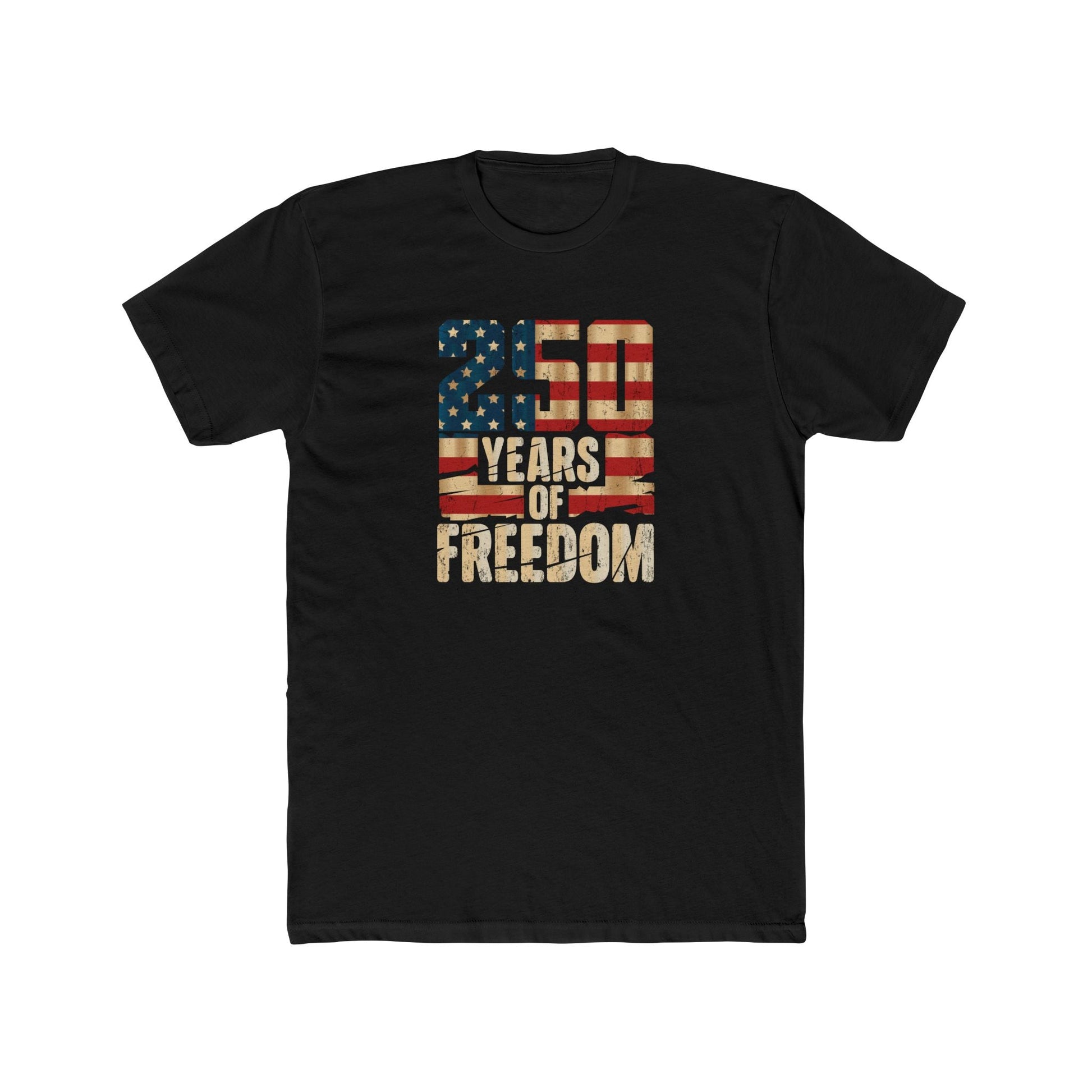 250 Years of American Freedom T-Shirt – USA Semiquincentennial Shirt - PatriotDepot.com