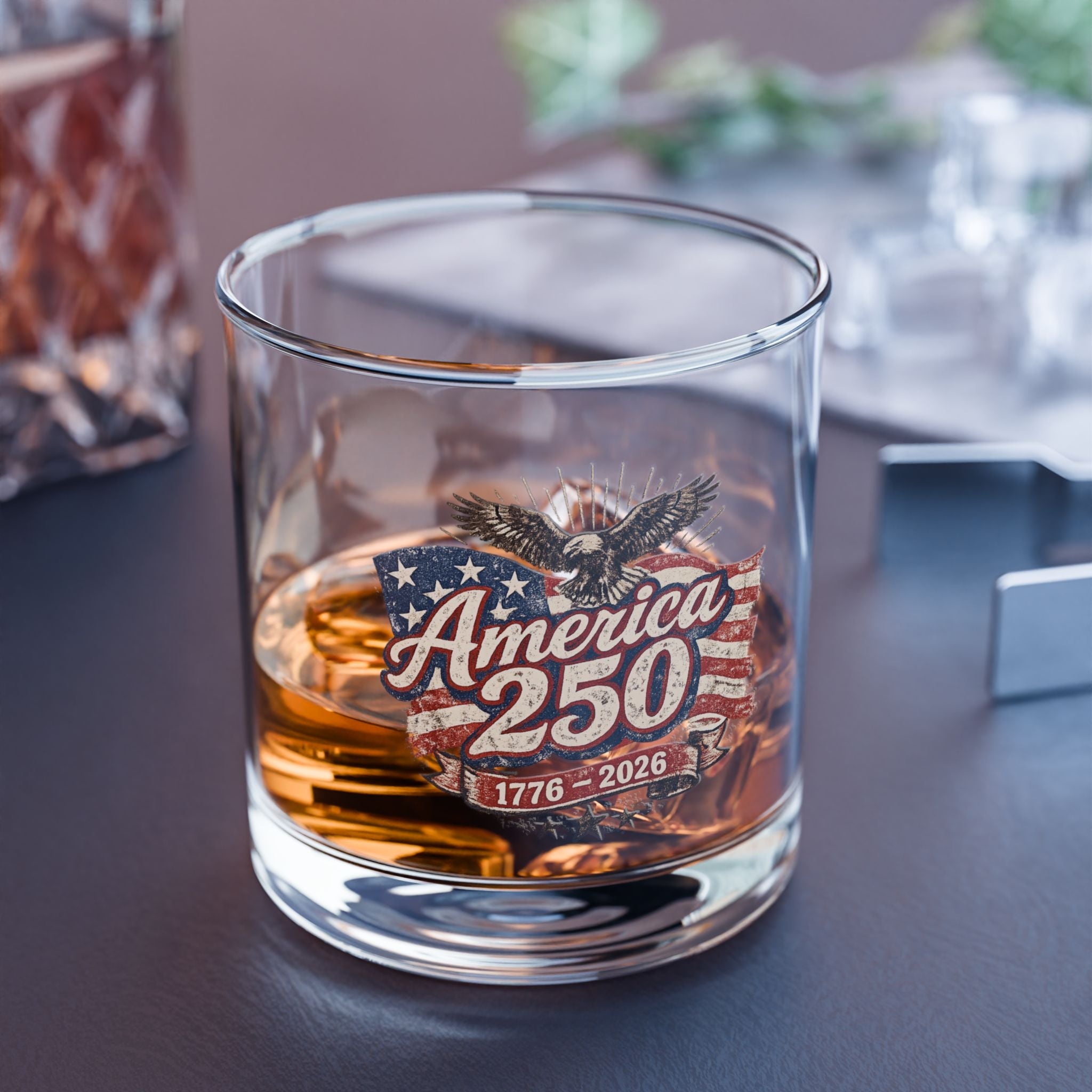 250 Years of American Freedom Vintage Eagle Graphic (1776–2026) - PatriotDepot.com