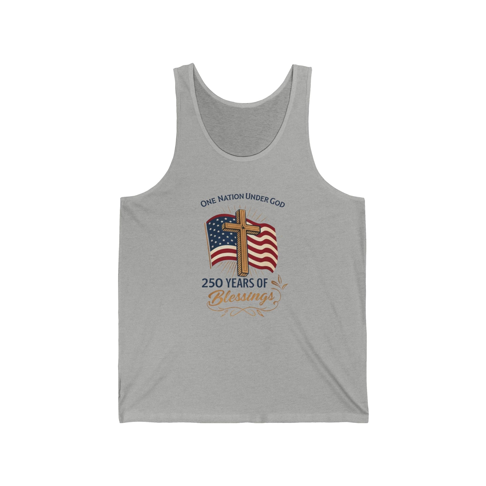 250 Years of Blessings Faith & Freedom Tank - PatriotDepot.com