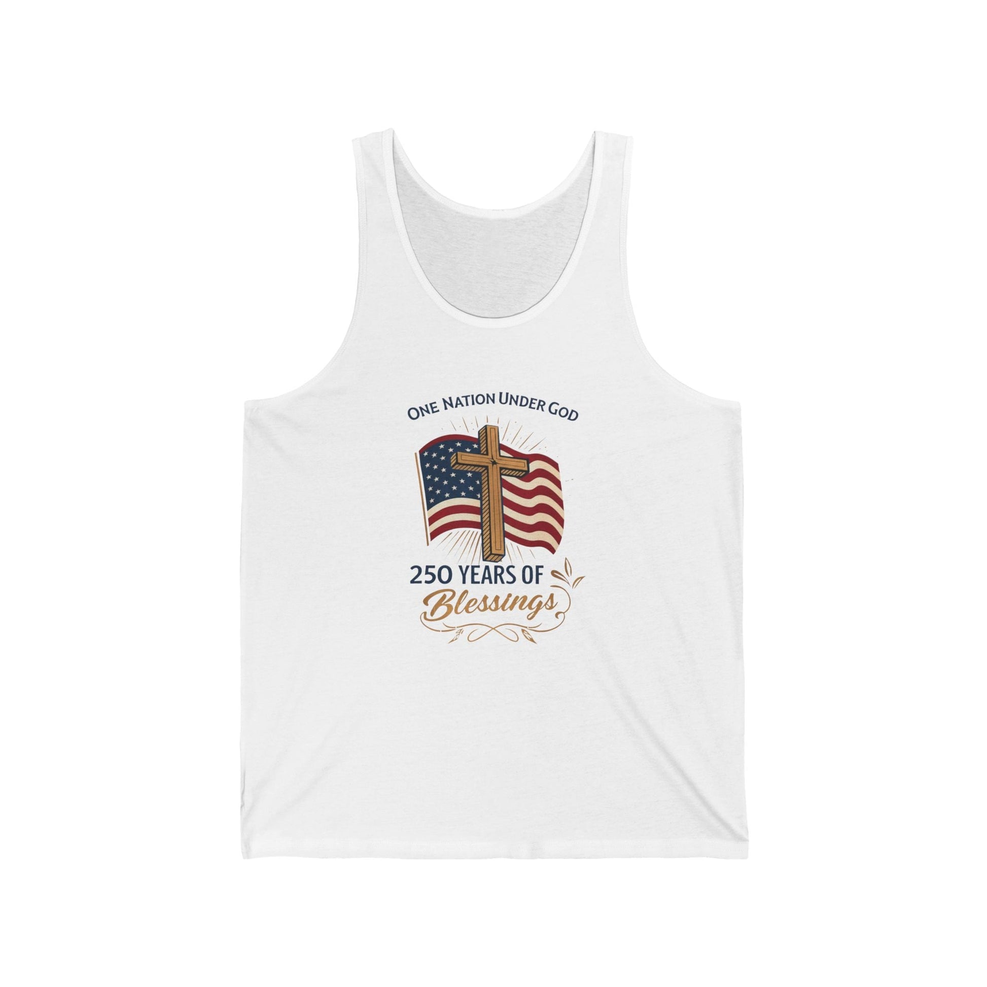 250 Years of Blessings Faith & Freedom Tank - PatriotDepot.com